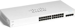 Cisco CBS220 Smart 24-portni GE, 4x1G SFP - REFRESH