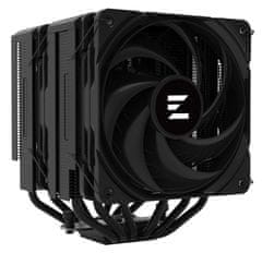 Zalman Zalmanov procesorski hladilnik CNPS14X DUO Black / dvojni stolp / 120 mm ventilator / 6x heatpipe / PWM / višina 159 mm / za AMD in Intel