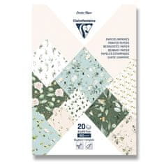 Clairefontaine Komplet papirjev Origami Romantic A4 20 listov