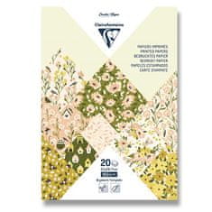 Clairefontaine Komplet papirjev Origami Spring A4 20 listov