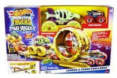 Mattel Hot Wheels Monster truck tovornjaki z močjo razbijačev sledi masivnega uničenja