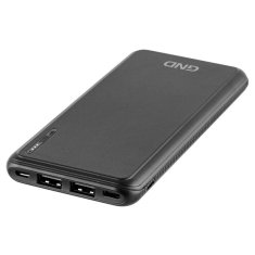 Powerbank GND - 10000 mAh, USB-C, Lightning, črna