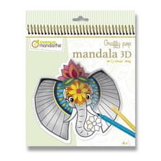 Avenue Mandarine Pobarvanka Graffy Pop Mandala 3D Živali savane