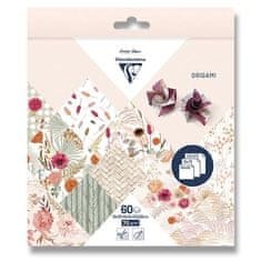 Clairefontaine Komplet papirjev Origami Dried Flowers 60 listov