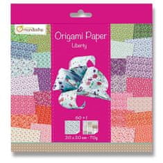 Avenue Mandarine Komplet papirjev Clairefontaine Origami Liberty 60 listov