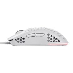 Trust Gaming GXT 928W Helox/Obročje/Optični/desnoročni/6 400 DPI/Wireless USB/White