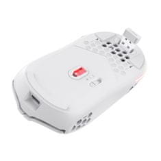 Trust Gaming GXT 929W Helox/Obročje/Optični/desnoročni/4 800 DPI/Wireless USB/White