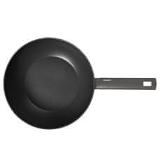 Ponev WOK s titanovo površino 28 cm Antracitna kolekcija BH-8123