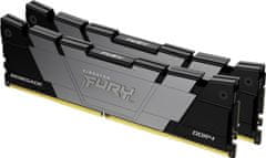 KINGSTON 16 GB 4000MT/s DDR4 CL19 DIMM (komplet 2) FURY Renegade Black