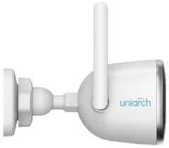 Uniarch by Uniview IP kamera/ UHO-B2R-M2F3/ Bullet/ 2Mpx/ 2,8 mm/ 1080p/ Wi-Fi/ reža SD/ mikrofon in zvočnik/ IP67/ IR20/ Onvif