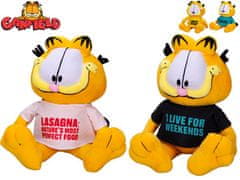 Garfield 24 cm plišast sedi v majici