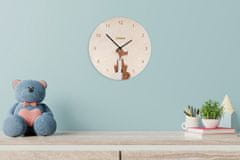 BeWooden Lesena ura Fox Clock