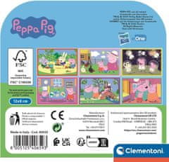 Clementoni Peppa Pig slikovne kocke, 6 kock