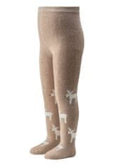 Sterntaler Otroške frotirne nogavice Deer beige melange uni velikost 68- 4-5 m