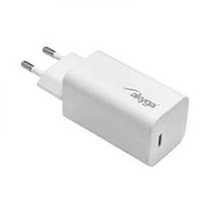 Akyga Univerzalni polnilec USB-C PD 5-20V / max 3,25A 65W Quick Charge 3.0 GaN, bel