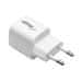 Akyga Univerzalni polnilec USB-C PD 5-12V / max 3A 25W Quick Charge 3.0 GaN, bel