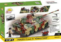 Cobi 3113 Druga svetovna vojna Panzer VI Ausf. B Königstiger, 1:35, 802 k, 1 f