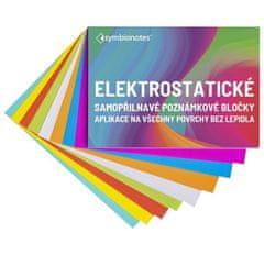 SYMBIO elektrostatični blokci Symbionotes/ 70x100 mm/ MIX 7 barv/ 100 kosov