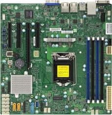 SuperMicro MB 1xLGA1151, iC236,DDR4,8xSATA3,PCIe 3.0 (1 x8, 1 x8 (v x16), 2 x4 (v x8)), IPMI