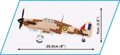 Cobi 5866 II. svetovna vojna Hawker Hurricane Mk. I, 1:48, 138 k