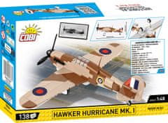 Cobi 5866 II. svetovna vojna Hawker Hurricane Mk. I, 1:48, 138 k