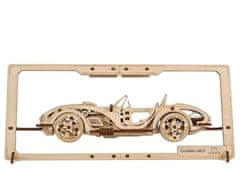 UGEARS 2.5D lesena mehanska sestavljanka Roadster MK3