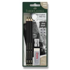 Faber-Castell Grafitni svinčniki Pitt Graphite Matt blister, različne trdote