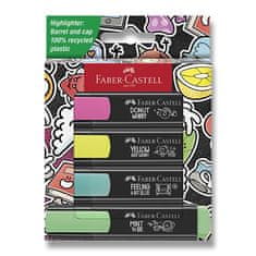 Faber-Castell Označevalniki Textliner 46 Graffiti 4 kosi