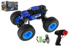 Teddies Avto RC Off-Road off-road 2.4GHz plastika 32cm polnilni paket + baterija modra