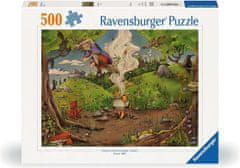 Ravensburger Čarovnica Puzzle 500 kosov