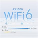 TP-Link Deco X10-4G(1 paket) LTE6 modem z usmerjevalnikom WiFi, AX1500, WiFi 6, 3x GLAN, 2,4/5GHz