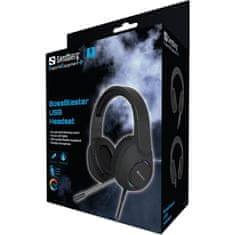 Sandberg Gaming Headset BossBlaster USB-A, LED