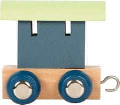 majhna noga Polar letter wagon blue