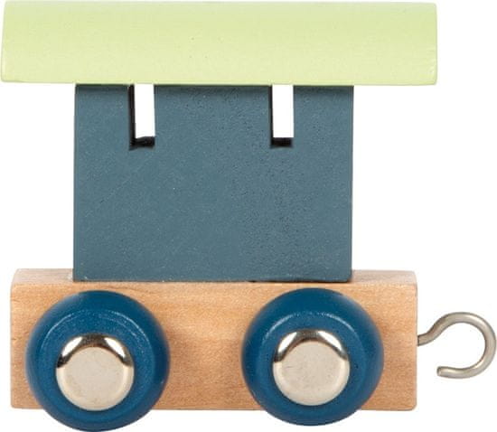 majhna noga Polar letter wagon blue