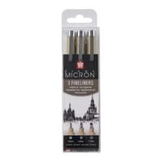 SAKURA Set Pigma Micron Black 3 kosi