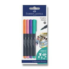 Faber-Castell Kreativni marker 4 kosi, blister