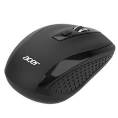 Acer Brezžična miška MX202 Black - RF 2,4 GHz ključ,1000/1200/1600 dpi,6 gumbov,54 g (brez baterij), maloprodajno pakiranje