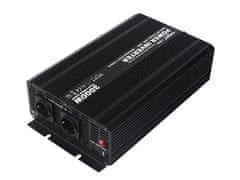 Napetostni pretvornik Carspa CAR3KU-12 12V/230V+USB 3000W, modificiran sinusni