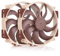 Noctua NF-A14x25r G2 PWM Sx2-PP komplet 2 ventilatorjev 140x140x25mm