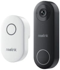 Reolink D340W 5MPx zunanja IP kamera kot video zvonec, 2560X1920, IP65, DualBand WiFi, zvok