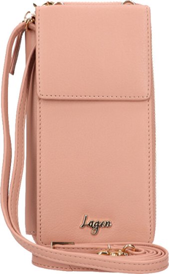 Ženska usnjena crossbody torbica BLC/5699 PEACH