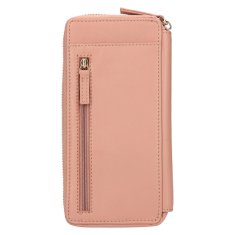 Ženska usnjena crossbody torbica BLC/5699 PEACH