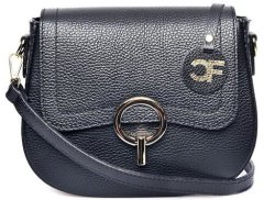 Ženska usnjena crossbody torba CF1885 Nero