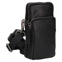 Ženska usnjena crossbody torbica BLC-23/2286 BLK