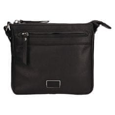 Ženska usnjena crossbody torbica BLC-23-2594 BLK