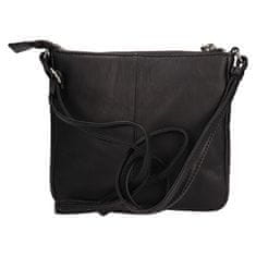 Ženska usnjena crossbody torbica BLC-23-2594 BLK