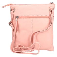 Ženska usnjena crossbody torbica BLC-4594-20 L.PINK