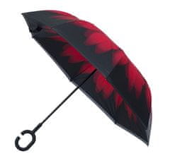 Ženski dežnik za britje Inside Out Red Daisy Umbrella