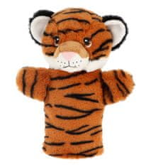 Keel Toys SE3076-7 Keeleco Tiger - eko plišasta ročna lutka 27 cm