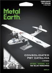 Metal Earth 3D sestavljanka Leteči čoln Consolidated PBY Catalina